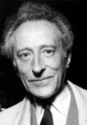 Jean Cocteau am Set von La Testament d